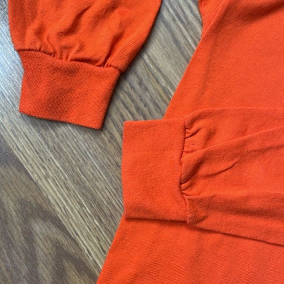 University of‎ Illinois College Long Sleeve Dry Blend T-Shirt Orange Sz S Unisex - Picture 6 of 8